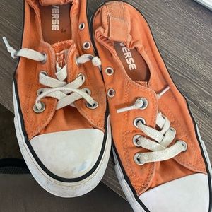 Orange Converse Size 6